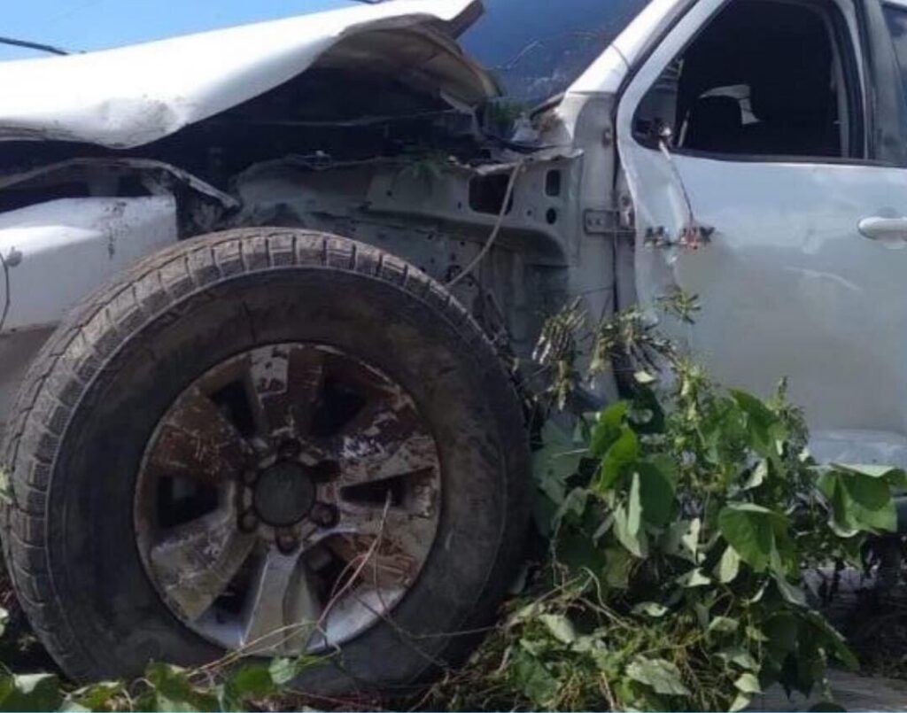 daños al sufrir accidente el director de medio ambiente