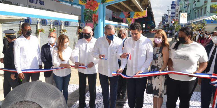 Inauguración de la Duarte con Paris