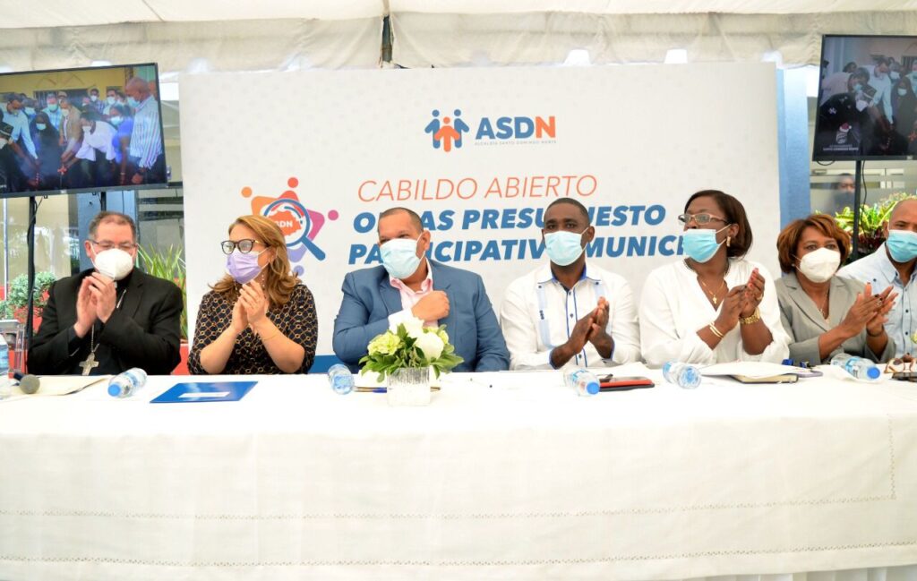 Alcalde y mesa principal ASDN