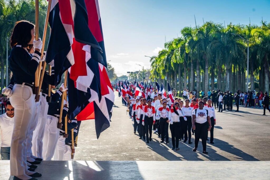 Autoridades civiles y militares de Higüey celebran el 178 Aniversario de la Independencia Dominicana
