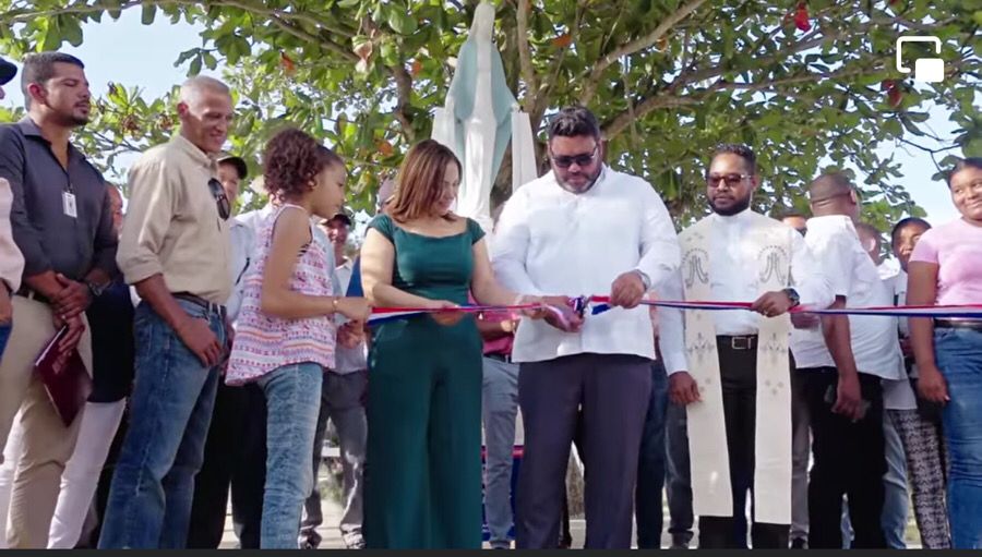 Alcaldía de Higüey inaugura obras en Los Cerritos