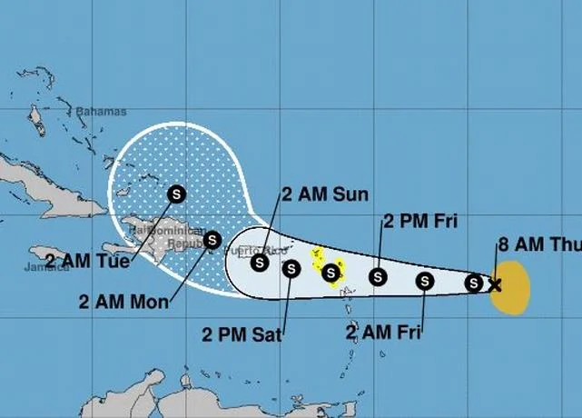 Tormenta tropical Fiona podría sentirse en República Dominicana