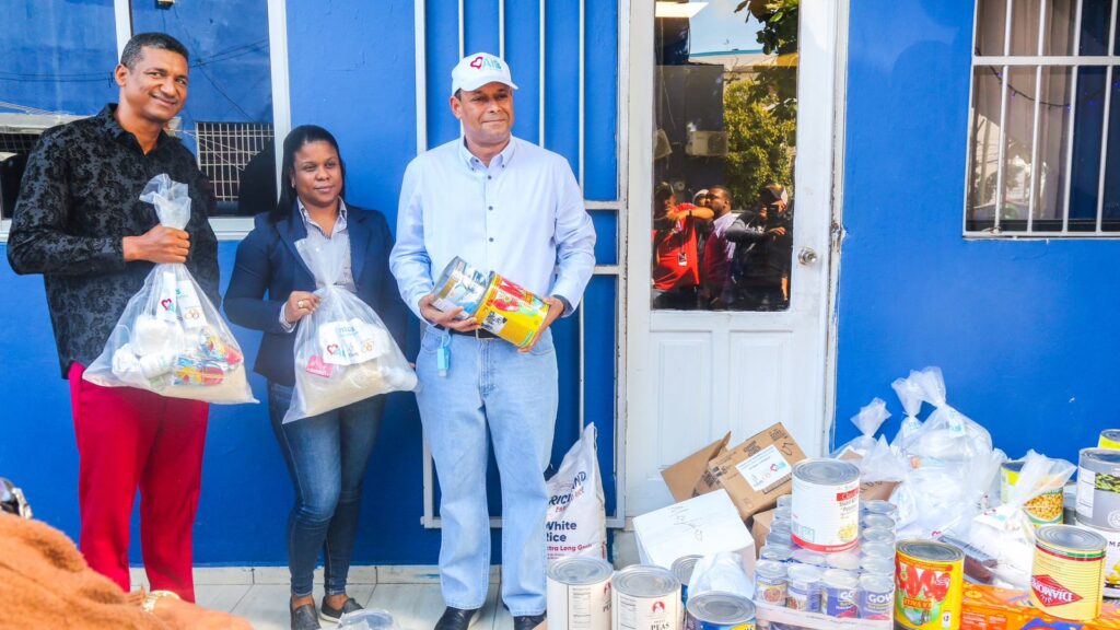 Fundación AIB sirve de puente para donaciones de comida