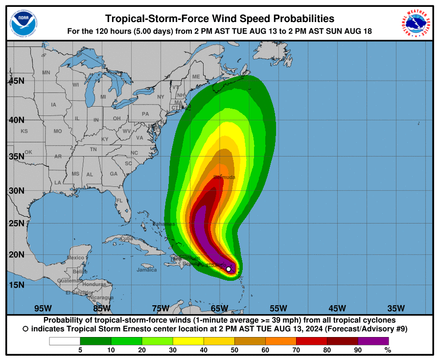 Tormenta tropical Ernesto