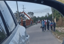 650 millones de presupuesto municipal no dan para hacer aceras próximo a escuela